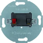 one.platform Mechanizm gniazda głośnikowego stereofonicznego 1-kr, antracyt