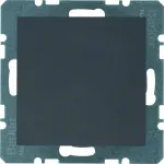 B.Kwadrat/B.3/B.7 Zaślepka z płytką czołową, bez pazurków rozporowych, antracyt