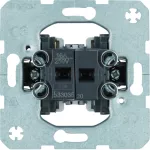 one.platform Łącznik żaluzjowy 2-klawiszowy, 1-biegunowy, mechanizm, samozaciski