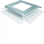 tehalit.BK Puszka montażowa Q12 244x244 boczna folia ochronna, stal