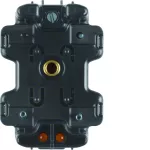 Wkładka jarzeniowa LED seryjna ze stykiem neutralnym, mechanizm, czarny