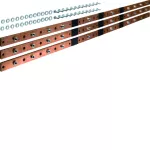 univers Szyna pozioma Cu do rozł. listwowych NH1/2/3 6-pol. 40x10mm (3 szt)