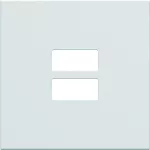 lumina Płytka czołowa do gniazda ładowania USB biały