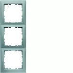 B.Kwadrat Ramka 3-krotna, alu mat, lakierowany