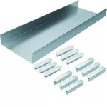 tehalit.AK Podstawa kanału napodł 2-str skos pokrywy 250x70mm stal