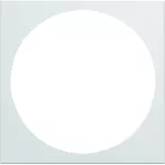 gallery Płytka czołowa do mechanizmów multimedialnych 2M biały