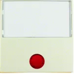 B.Kwadrat Klawisz z 5 dołącz. socz. i p.opis. do łączników 1-klaw., krem