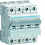 MCB Wyłącznik nadprądowy Icn=10000A / Icu=15kA 4P C 10A