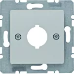 Płytka centralna z otworem Ø 18,8 mm, alu, lakierowana