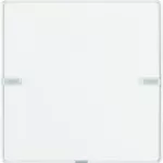 KNX e/s Q.x Przycisk 1-kr z polem opis., diod. LED RGB i czuj. temp., biały