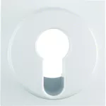 B.X/S.1 Płytka czołowa do łącznika na klucz biały