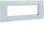 tehalit.WA Ramka montażowa 3-krotna 45x45mm jasnoszary