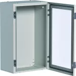 orion+ Obudowa stalowa 650x400x250mm, IP65, drzwi transparentne
