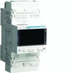 Przekaźnik różnicowo-prądowy 0,03-30A, regulowana zwłoka, 50% LCD, test