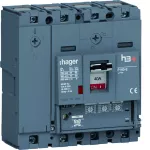 MCCB Wyłącznik mocy h3+ P160 4P 40A 70kA LSnI