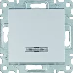 lumina Łącznik kontrolny uniwersalny/schodowy, srebrny