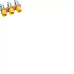 Mostek izolowany 35mm2, 3-krotny