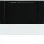 KNX e/s K.x Element centr. do regulatora temperatury i pokoj., biały, połysk