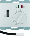 K.5 Reg. temp. podł. st. zw., el. centr., LED alu