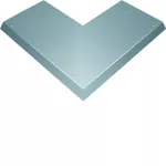 tehalit.AK Pokrywa kanału napodł Kąt zew przedł 1-str skos dł. 800mm 250x40 stal