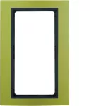 B.3 Ramka z dużym wycięciem alu złot/ant