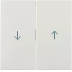 B.Kwadrat Klawisze nadr. symb. "strzałka" do łącz. żaluzj., krem