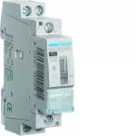 Stycznik cichy z możliwością sterowania ręcznego 24V DC 2NO 25A AC-7a/b