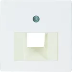 Płytka czołowa do gniazda przyłączeniowego UAE, biały