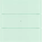 B.IQ Przycisk 3-krotny komfort, szkło białe