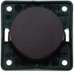 Integro Łącznik klawiszowy, 1-bieg., brąz