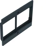 tehalit.VE-EE Płytka czołowa 2*50 do GBZ czarny PA