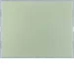 KNX e/s K.x Przycisk 1-kr z polem opis., diod. LED RGB i czuj. temp., stal szl.