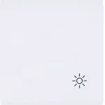 lumina Klawisz z symbolem „Światło”, biały