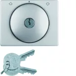 K.5 Płytka czołowa z kluczykiem do łącznika żaluzjowego obrotowego, aluminium