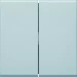 tehalit.WA Klawisze do łącznika 2-klawiszowego PC-ABS bezhalogenowy lakier alu