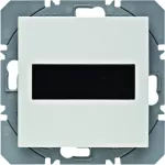 S.1/B.3/B.7 KNX RF przycisk 1-kr płaski z baterią słoneczną, biały