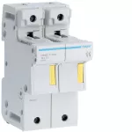 Modułowa podstawa bezpiecznikowa 2P wkł.bezp.cyl.L51 14x51mm 50A 690VAC