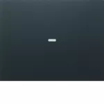 KNX e/s K.x Klawisz z soczewką do modułu przycisku 1-kr, antracyt, mat