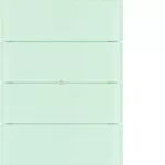 B.IQ Przycisk 4-krotny standard, szkło białe