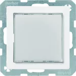 Q.x Sygnalizator świetlny LED, podświetlenie RGB biały aksamit