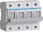 Modułowy rozłącznik bezpiecznikowy poziomy D02 4P 63A 400VAC 110/220VDC