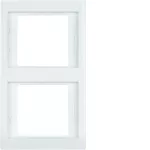 K.1 Ramka 2-krotna pionowa, biały, połysk
