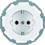 R.classic Gniazdo SCHUKO samozaciski biały