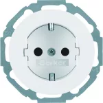 R.classic Gniazdo SCHUKO biały