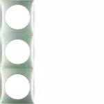 Integro Flow Ramka 3-krotna, stal szl, lak