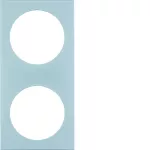 Integro Ramka 2-krotna, chrom