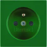 B.X/S.1 Płytka czołowa z przysł. st. do gn. z uz. zielony