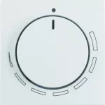 S.1/B.3/B.7 Płytka czoł. pokręt. reg. do regulatora obrotów, biały