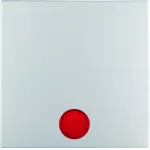 B.Kwadrat/B.7 Klawisz z 5 dołącz. socz. do łączników 1-klaw. alu mat, lak