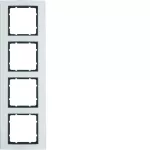 B.3 Ramka 4-krotna, alu/antracyt